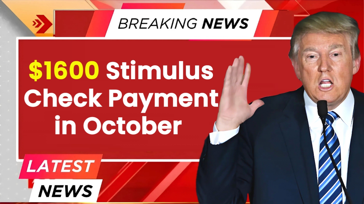 1600 Stimulus Check Payment in October 2024 Through The Winter